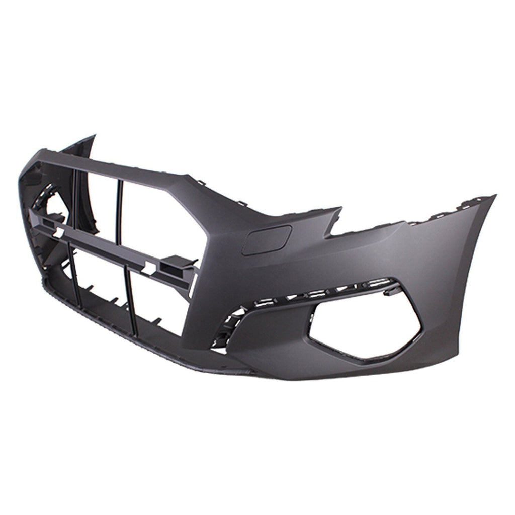 2022-2023 Audi A3 Front Bumper Primed With Sensor , AU1000302. OEM-style replacement.