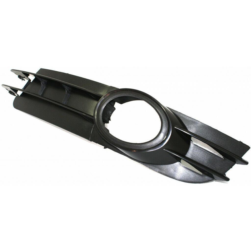 2005-2008 Audi A6 Grille Lower Driver Side Matt-Black With Sprt Pkg , AU1038104. Precision fitment for collision repair.
