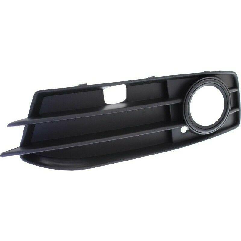 2009-2013 Audi A3 Fog Lamp Bezel Front Driver Side With Sport Black Trim , AU1038113. Direct fit for easy installation.