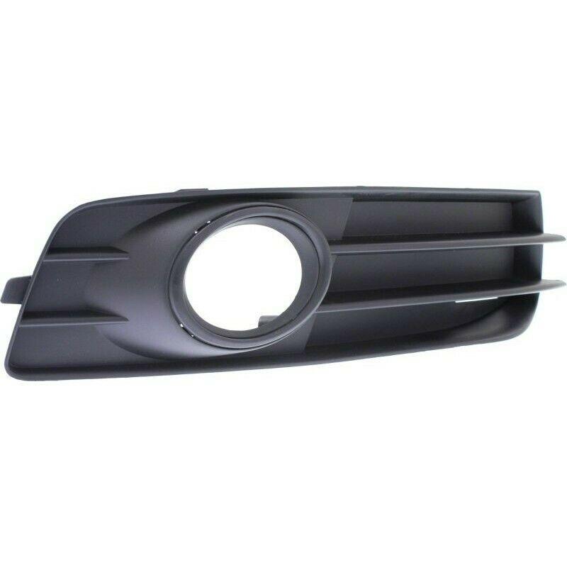 2009-2013 Audi A3 Fog Lamp Bezel Front Passenger Side With Sport Black Trim , AU1039113. Perfect fit and finish.