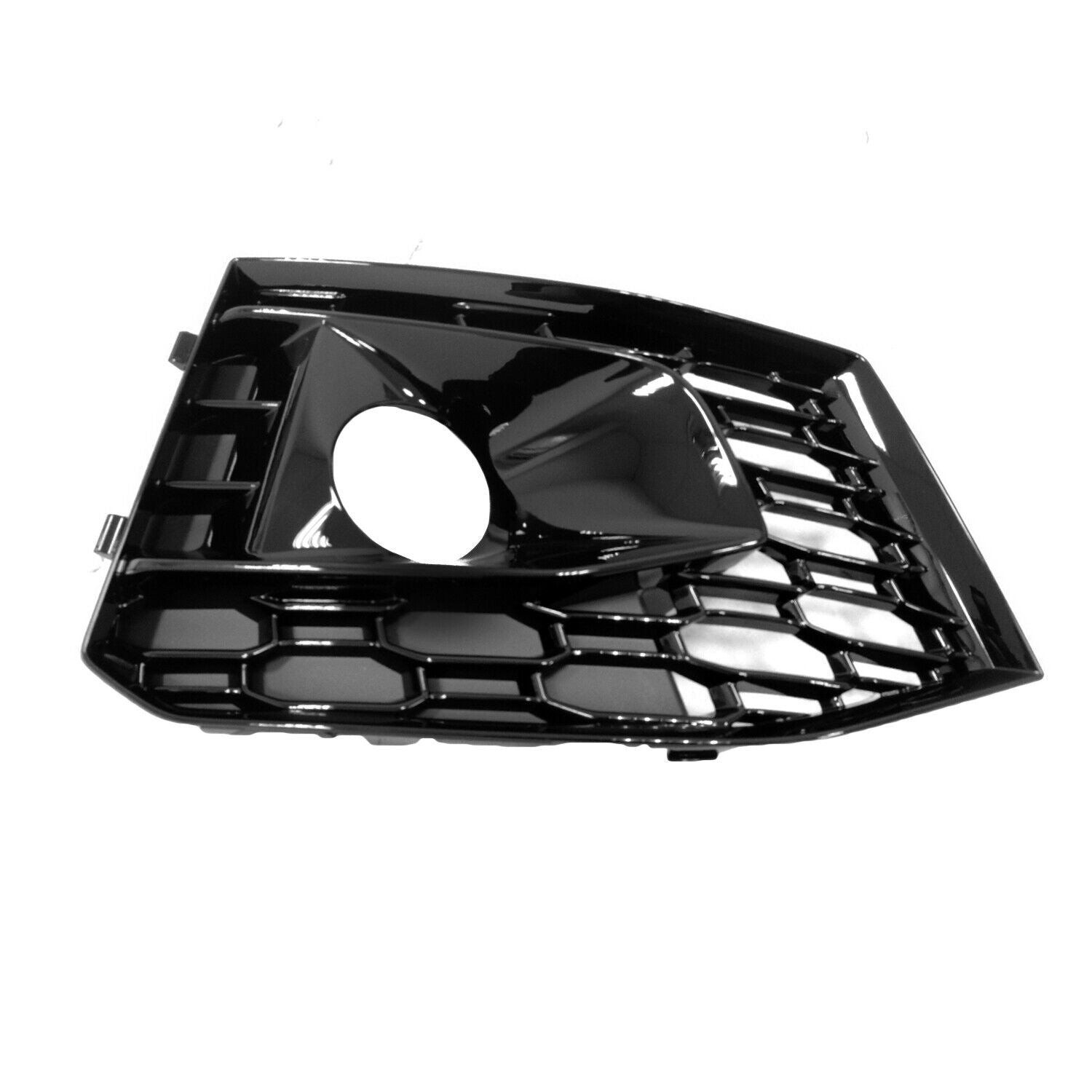 2018-2019 Audi RS5 Fog Lamp Bezel Front Passenger Side Glossy Black , AU1039143. Perfect fit and finish.