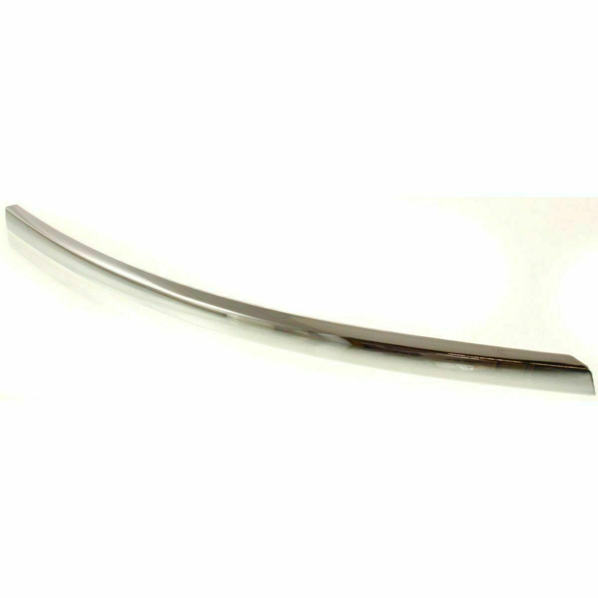 2005-2011 Audi A6 Bumper Moulding Front Passenger Side Chrome , AU1047101. Exact fit for vehicle restoration.