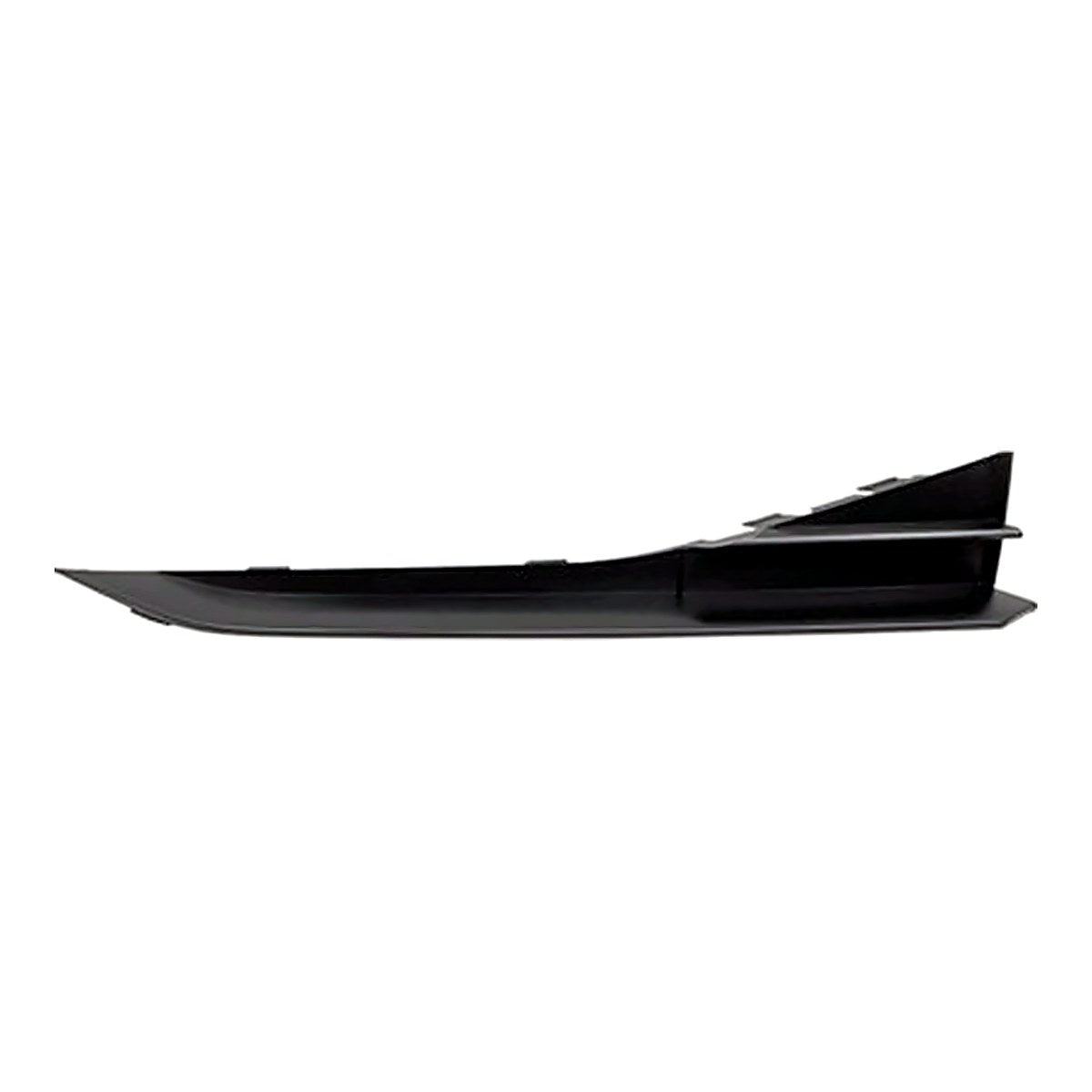 2019-2023 Audi Q3 Front Lower Passenger Side Bumper Molding, au1047108. Front view.