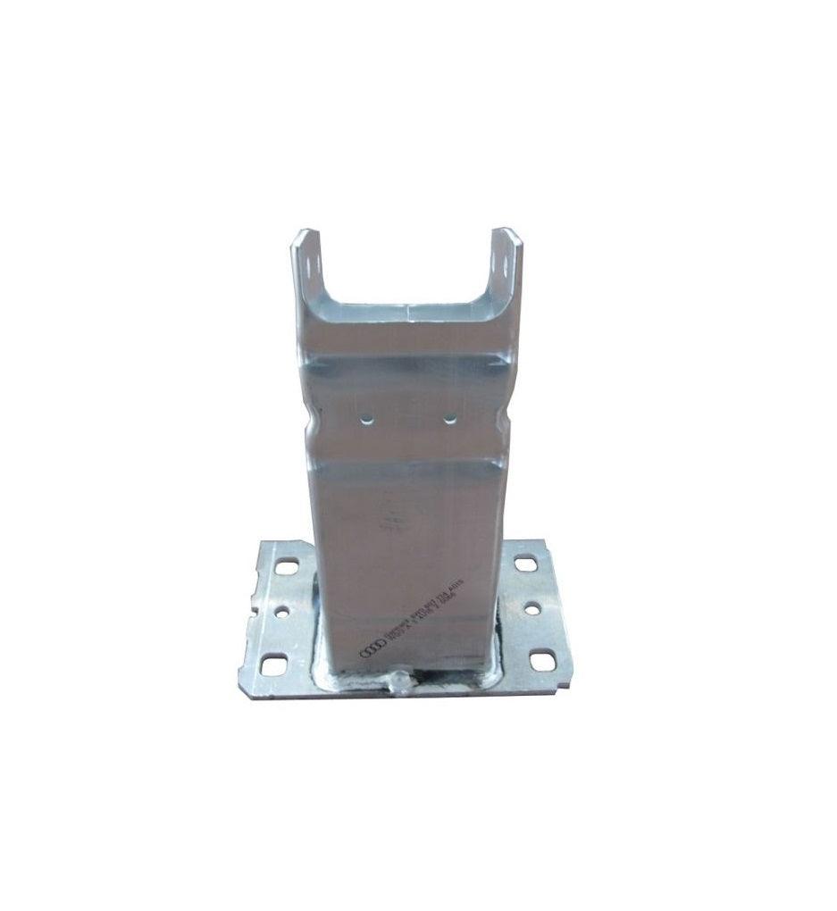 2017-2019 Audi A4 Allroad Rebar Bracket Front Passenger Side Aluminium , AU1067111. OEM-style replacement.
