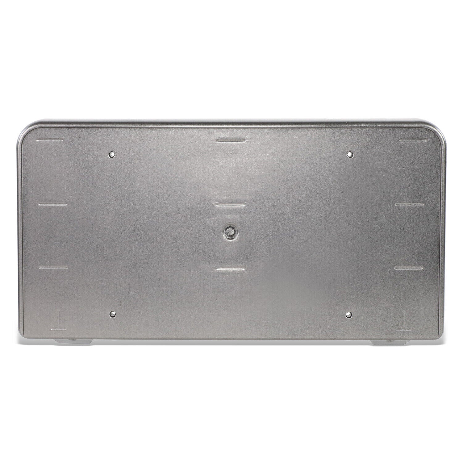 2016-2023 Audi TT Quattro License Plate Bracket Front , AU1068130. Side view of the replacement part.