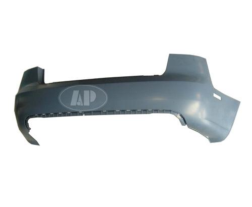 2005-2008 Audi A4 Rear Bumper , AU1100164. Side view of the replacement part.