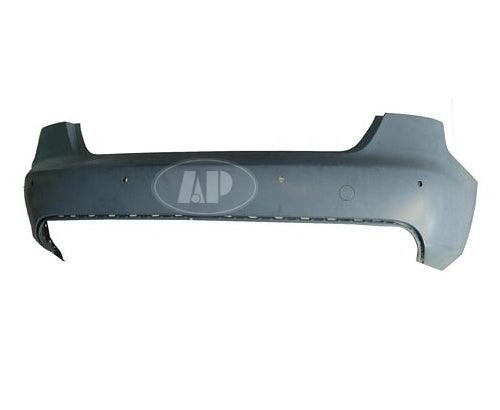 2009-2012 Audi A4 Rear Bumper With Sensor Hole Primed Without S-Line , AU1100195. Direct fit for easy installation.