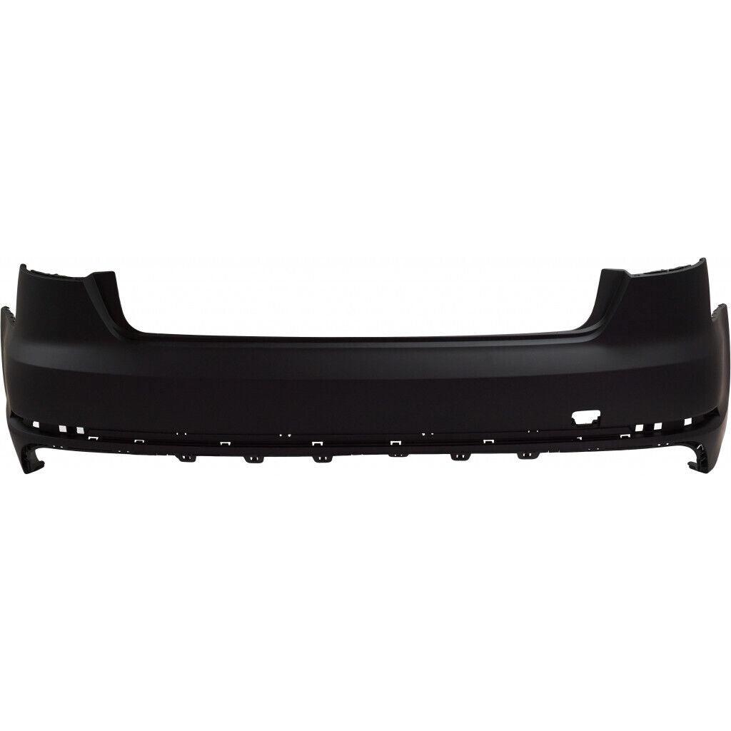 2017-2019 Audi A4 Rear Bumper Primed Without Sensor With S-Line , AU1100227. OEM-style replacement.