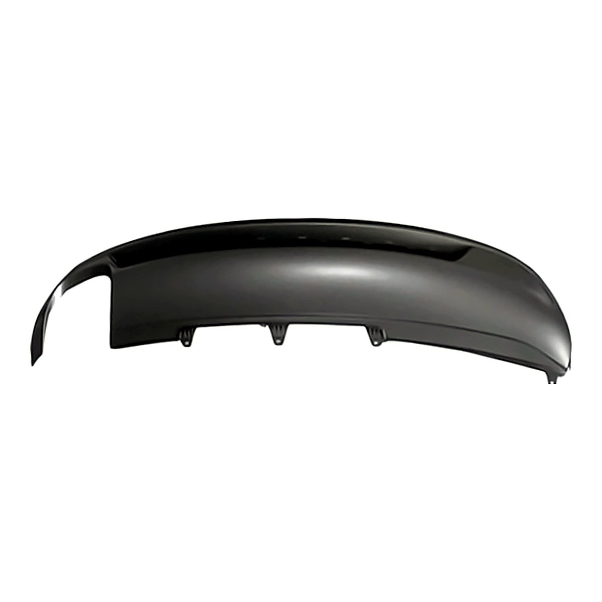 2010-2012 Audi S4 Rear Bumper Spoiler, au1193101. Front view.