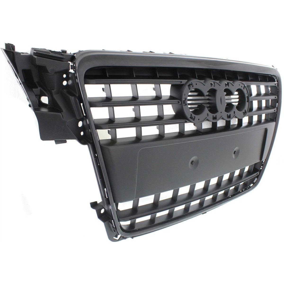 2009-2012 Audi A4 Grille Black With Black Frame , AU1200117. High-quality aftermarket part.