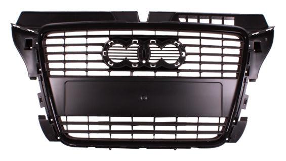 2009-2013 Audi A3 Grille Painted Black , AU1200119. Tested for reliable performance.