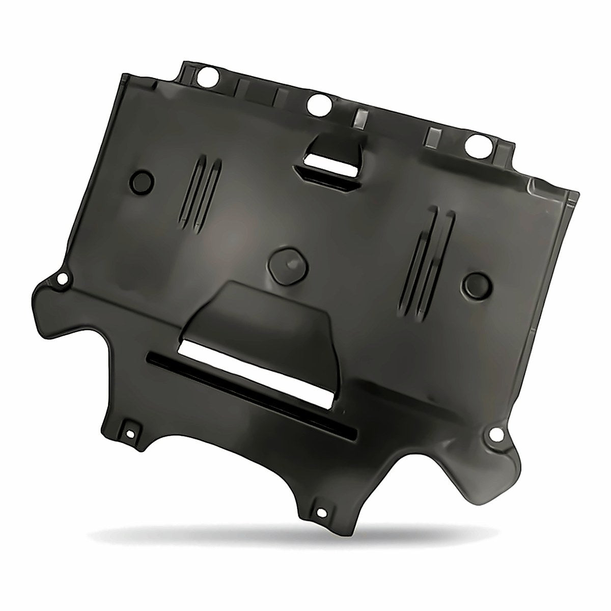 2009-2016 Audi A4 Rear Undercar Shield, au1228120. Front view.