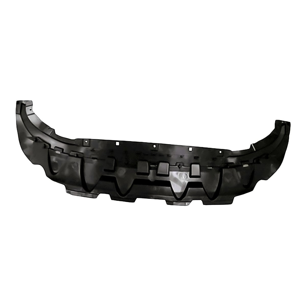 2017-2019 Audi Q7 Front Undercar Shield, au1228135. Front view.