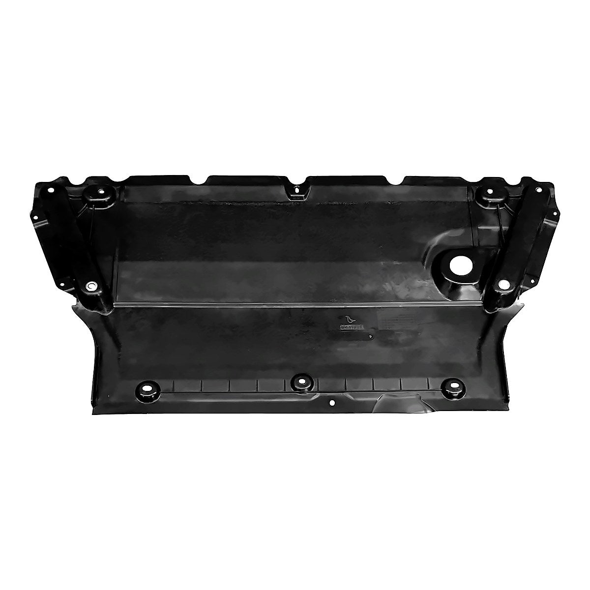 2017-2020 Audi A4 Allroad Front Undercar Shield, au1228137. Front view.
