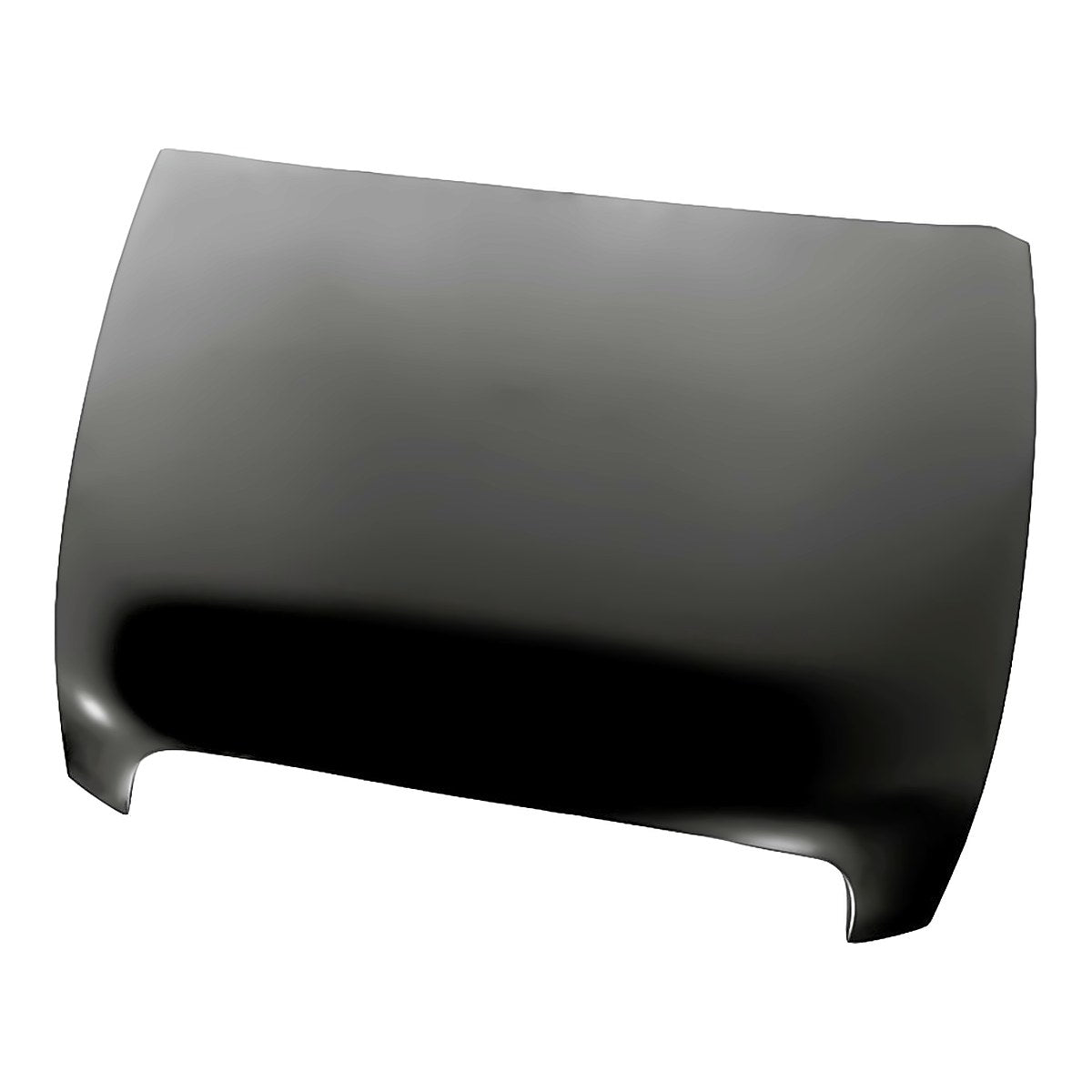 2009-2011 Audi A6 Hood Steel, au1230118. Front view.