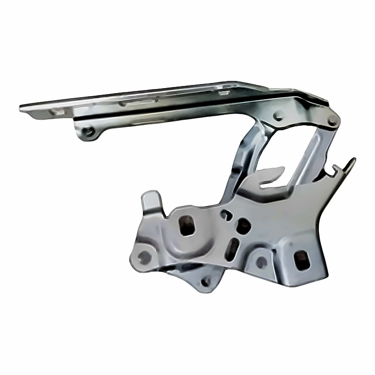 2017-2023 Audi A4 Quattro Passenger Side Hood Hinge, au1236111. Front view.