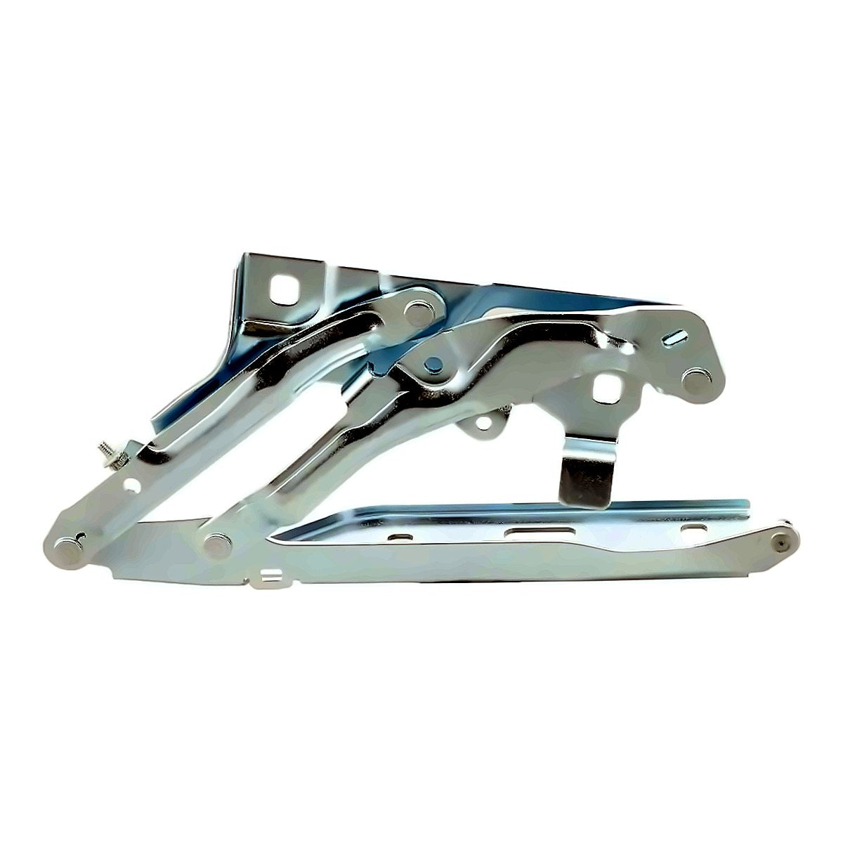 2018-2023 Audi Q5 Driver Side Hood Hinge, au1236114. Front view.