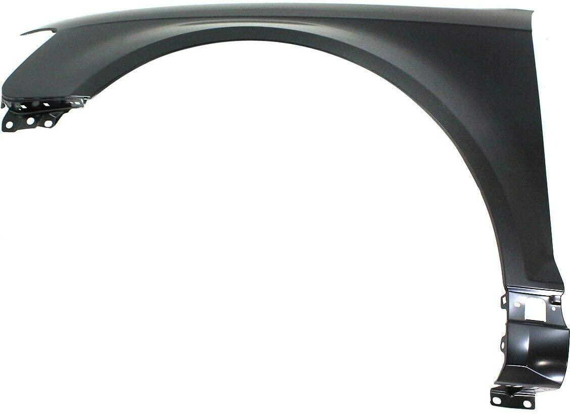 2009-2013 Audi A3 Front Driver Side Fender , AU1240124. Side view of the replacement part.