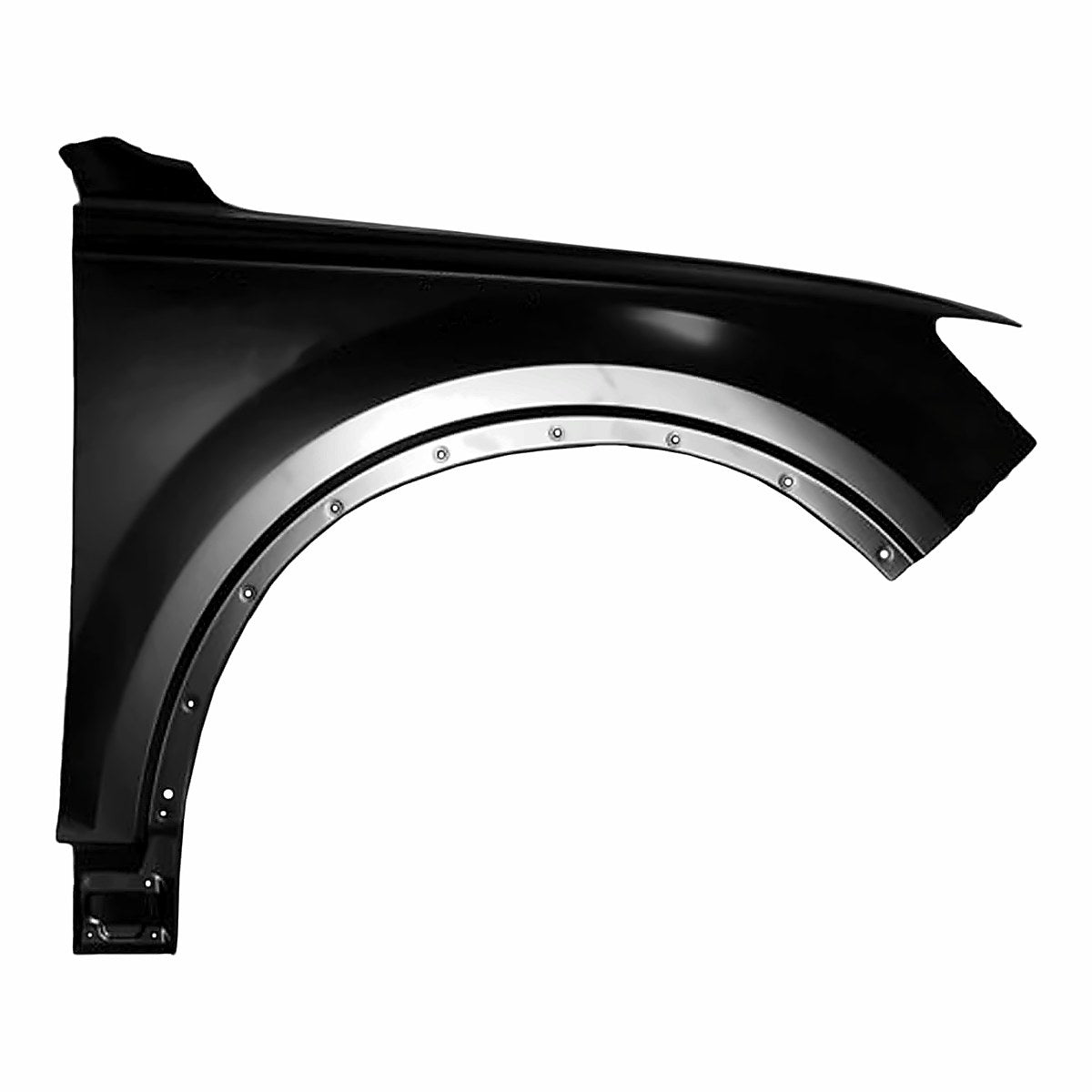 2017-2023 Audi Q7 Front Passenger Side Fender Fr, au1241139. Front view.