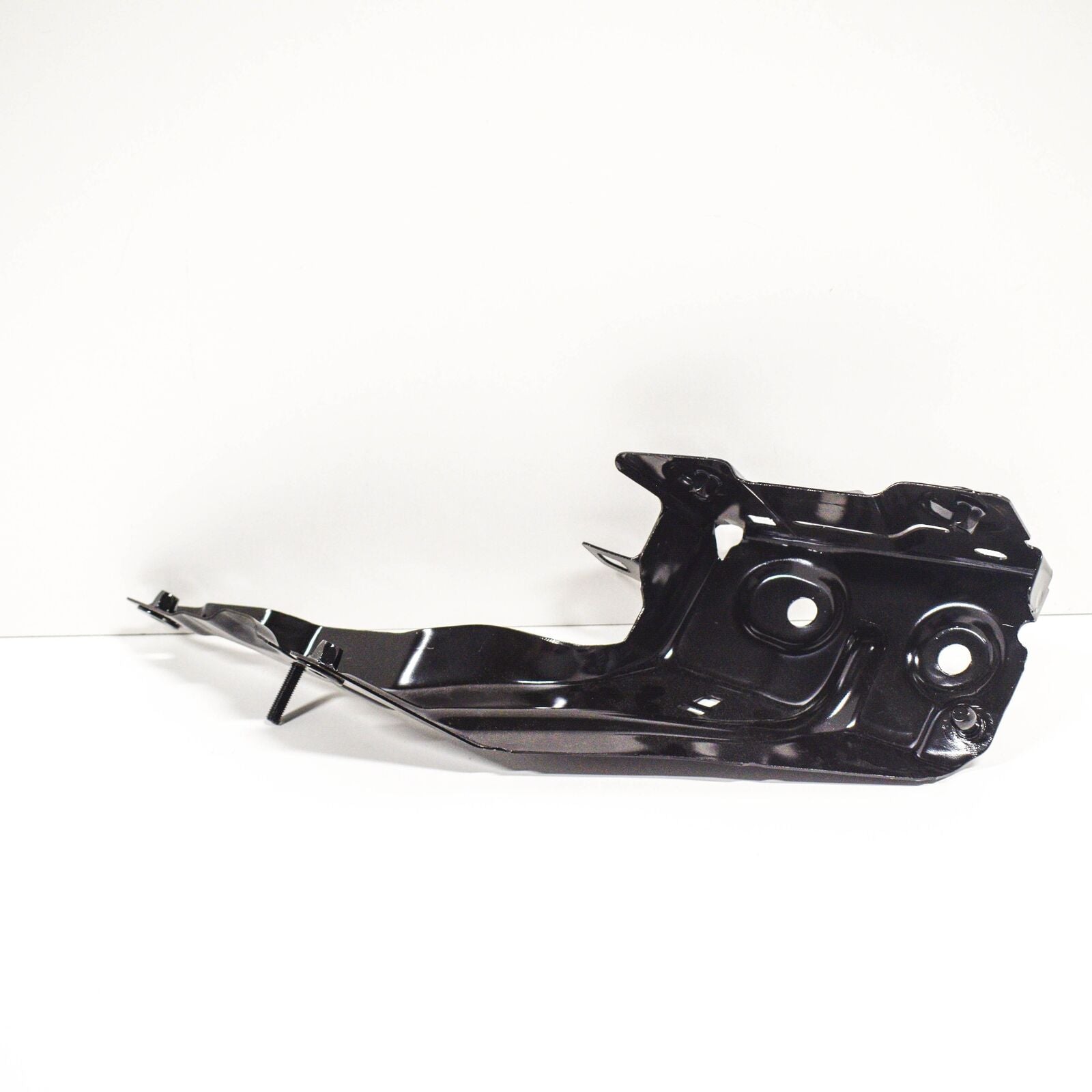 2018-2023 Audi Q5 Fender Bracket Front Driver Side Steel , AU1244107. Installed view for reference.