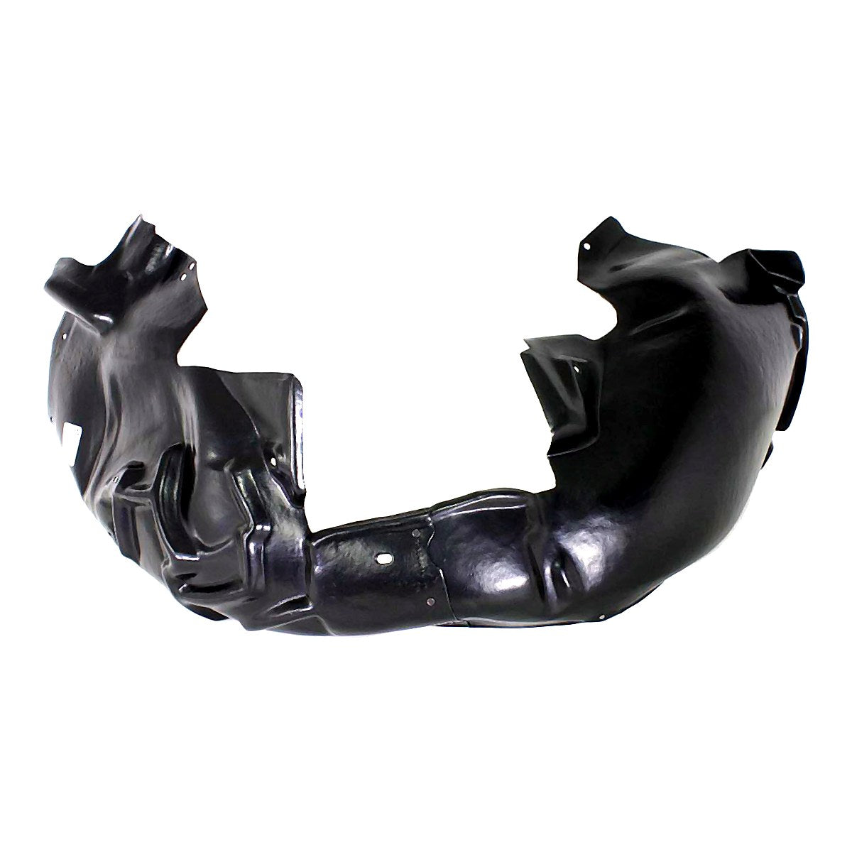 2009-2012 Audi A4 Driver Side Fender Liner, au1248120. Front view.