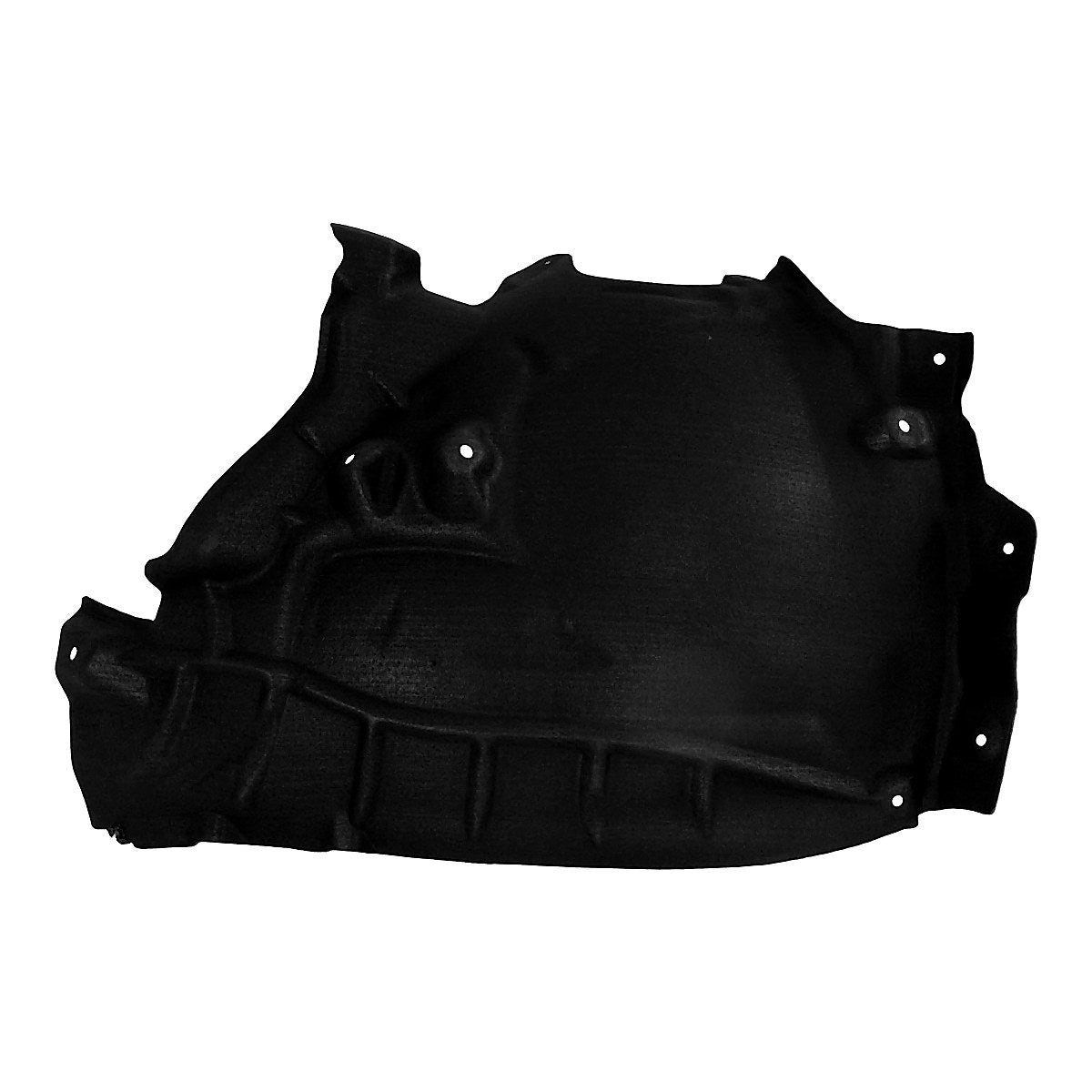 2017-2023 Audi Q7 Front Driver Side Fender Liner, au1248147. Front view.