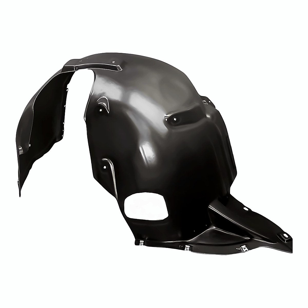 2015-2020 Audi A3 Front Driver Side Fender Liner, au1248152. Front view.