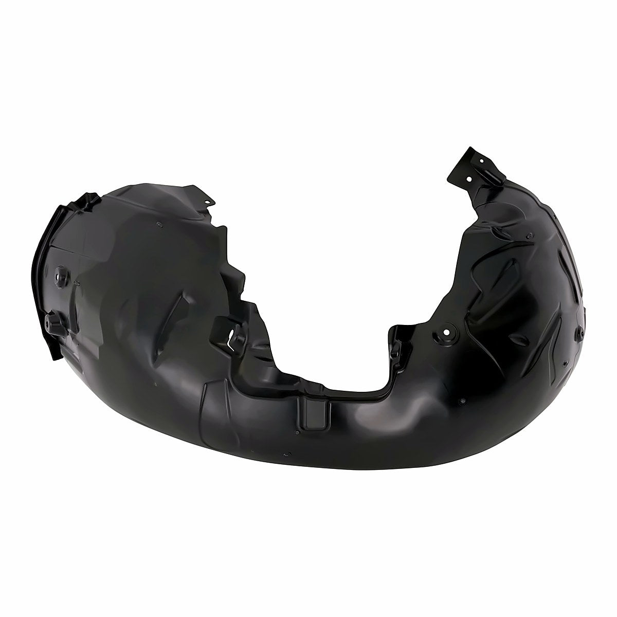2020-2023 Audi S4 Front Passenger Side Fender Liner, au1249151. Front view.