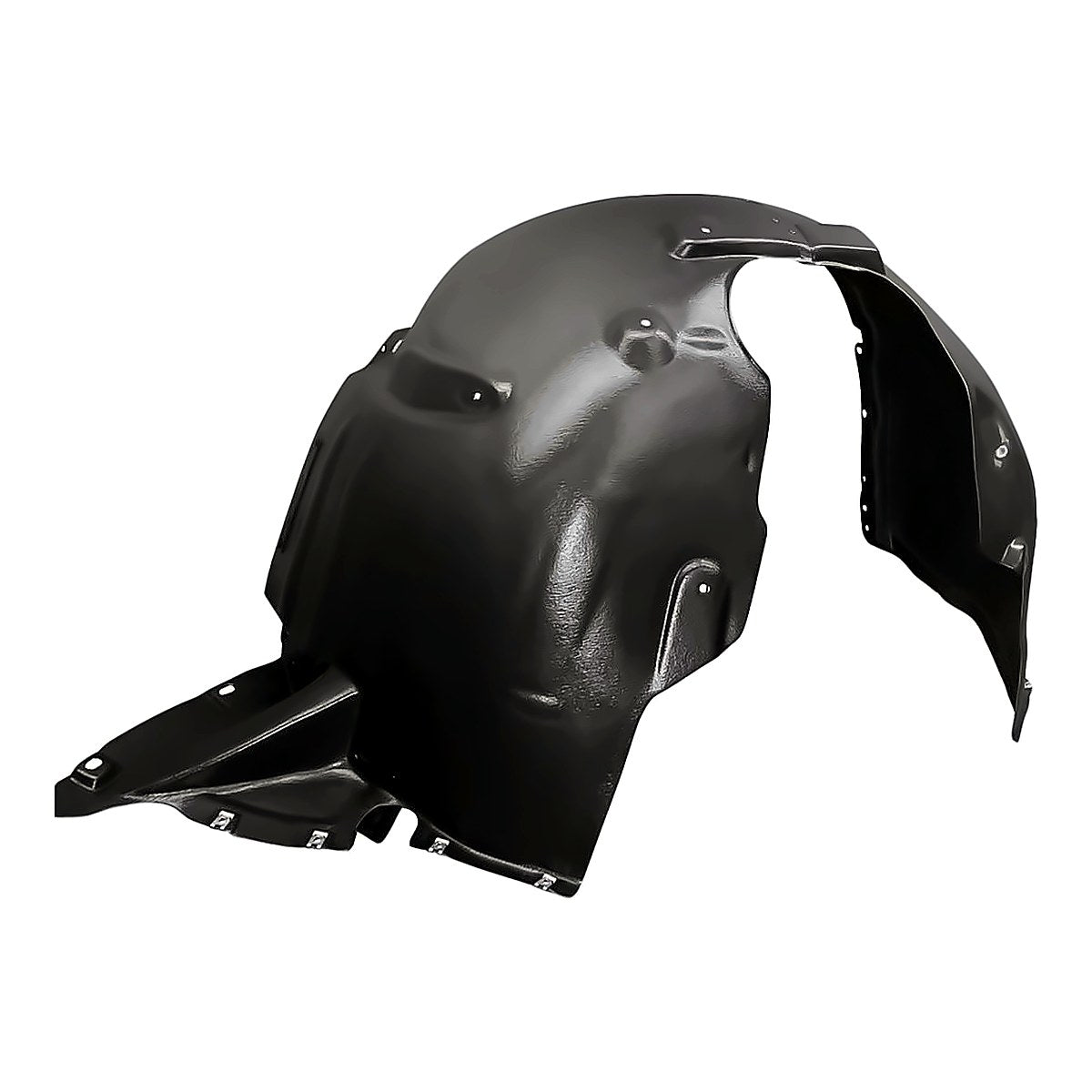 2015-2020 Audi A3 Quattro Front Passenger Side Fender Liner, au1249152. Front view.