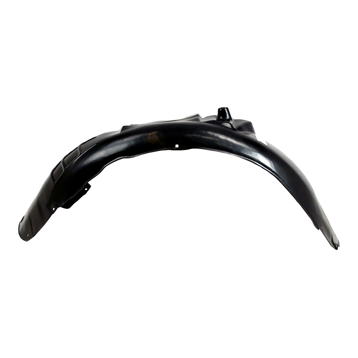 2005-2006 Audi A4 Front Driver Side Fender Liner, au1250100. Front view.