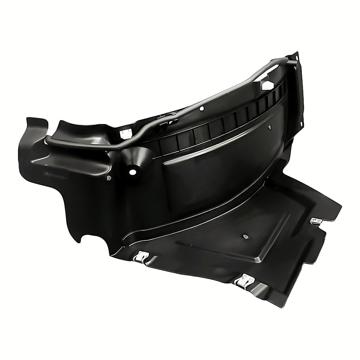 2016-2018 Audi A6 Quattro Front Driver Side Fender Liner, au1250110. Front view.