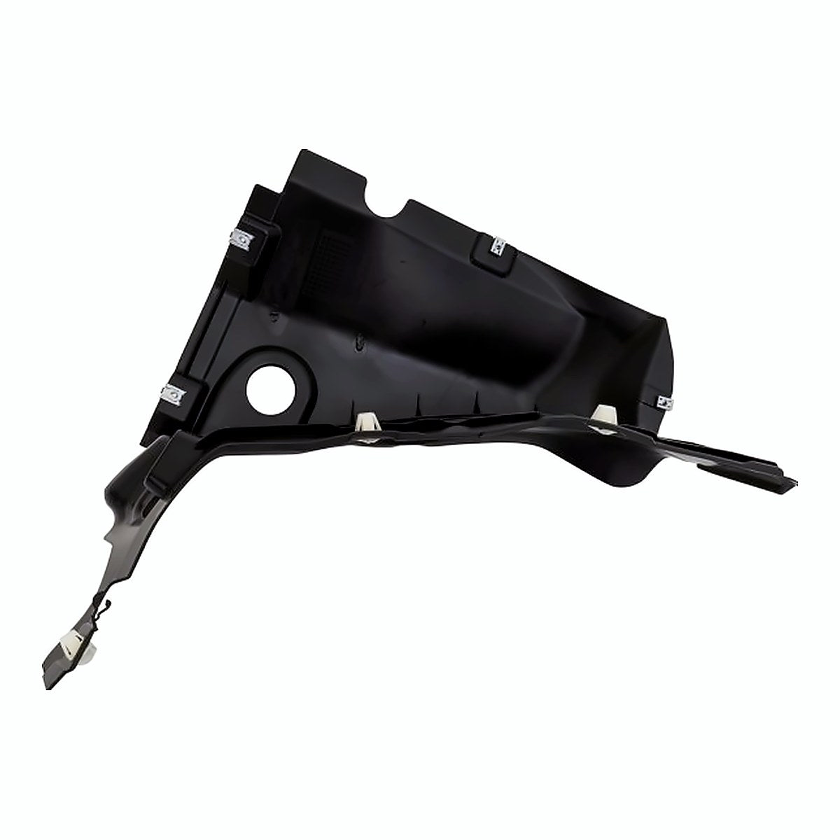 2018-2019 Audi Q5 Front Passenger Side Fender Liner, au1251109. Front view.