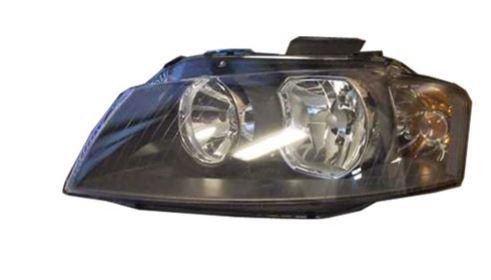2006-2008 Audi A3 Head Lamp Driver Side Halogen , AU2502134. Direct fit for easy installation.