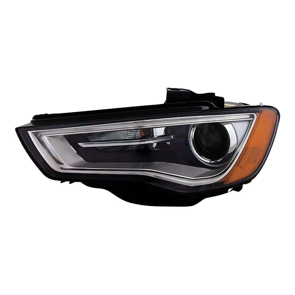 2015-2016 Audi S3 Driver Side Head Lamp, au2502191. Front view.