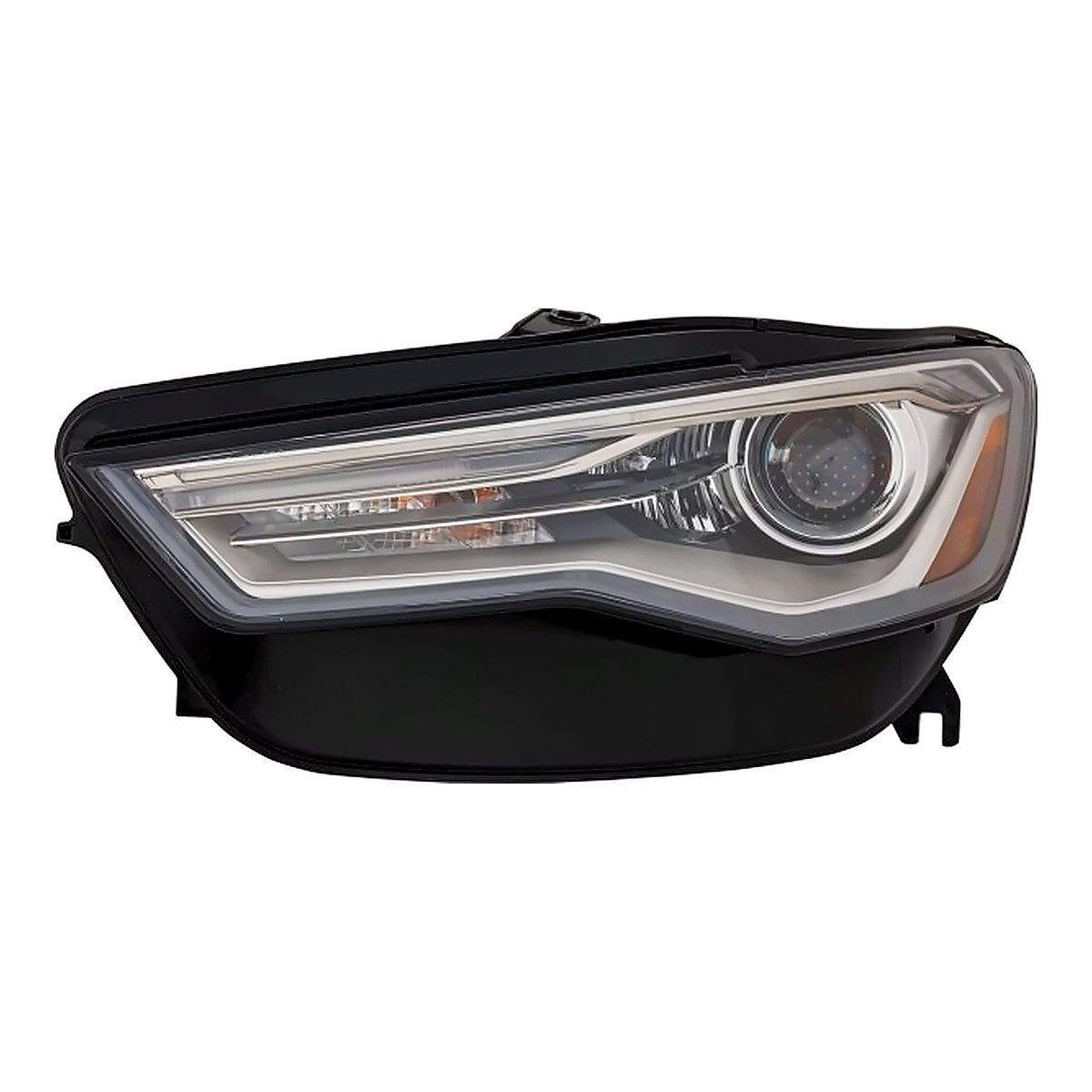 2016-2018 Audi A6 Driver Side Head Lamp, au2502195. Front view.