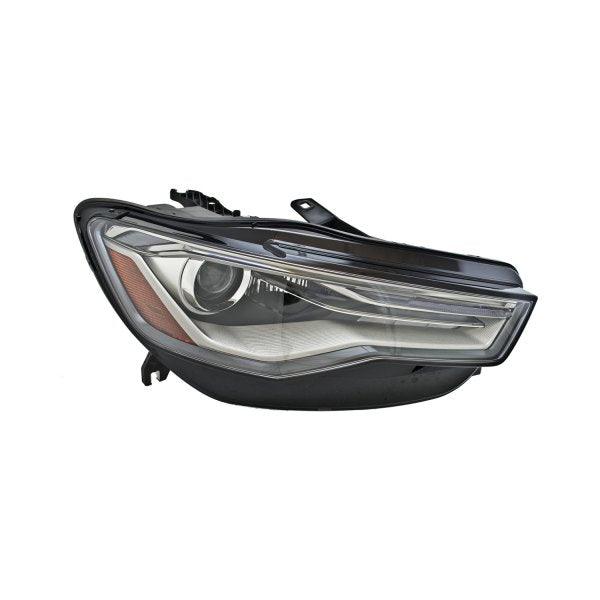 2016-2018 Audi A6 Head Lamp Driver Side Bi-Xenon With Auto Level , AU2502195. Professional-grade auto body part.