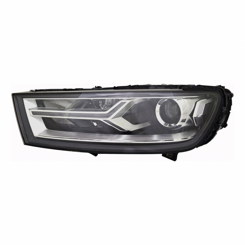 2017-2019 Audi Q7 Head Lamp Driver Side Hid , AU2502201. Exact fit for vehicle restoration.