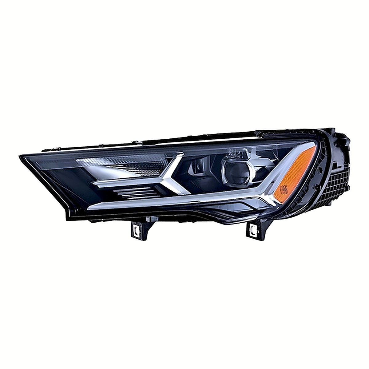 2020-2023 Audi Q7 Driver Side Head Lamp, au2502228. Front view.