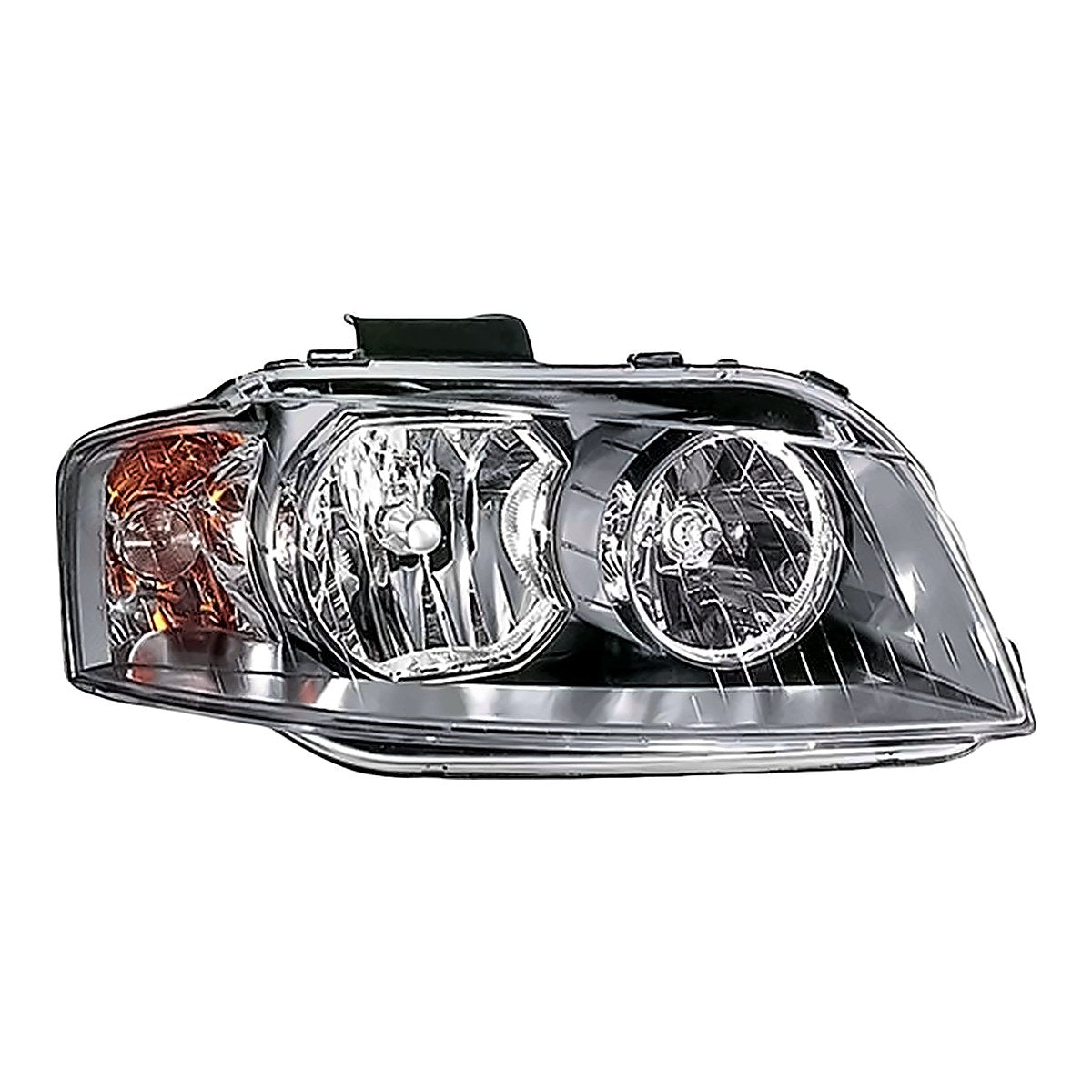 2006-2008 Audi A3 Passenger Side Head Lamp, au2503134. Front view.