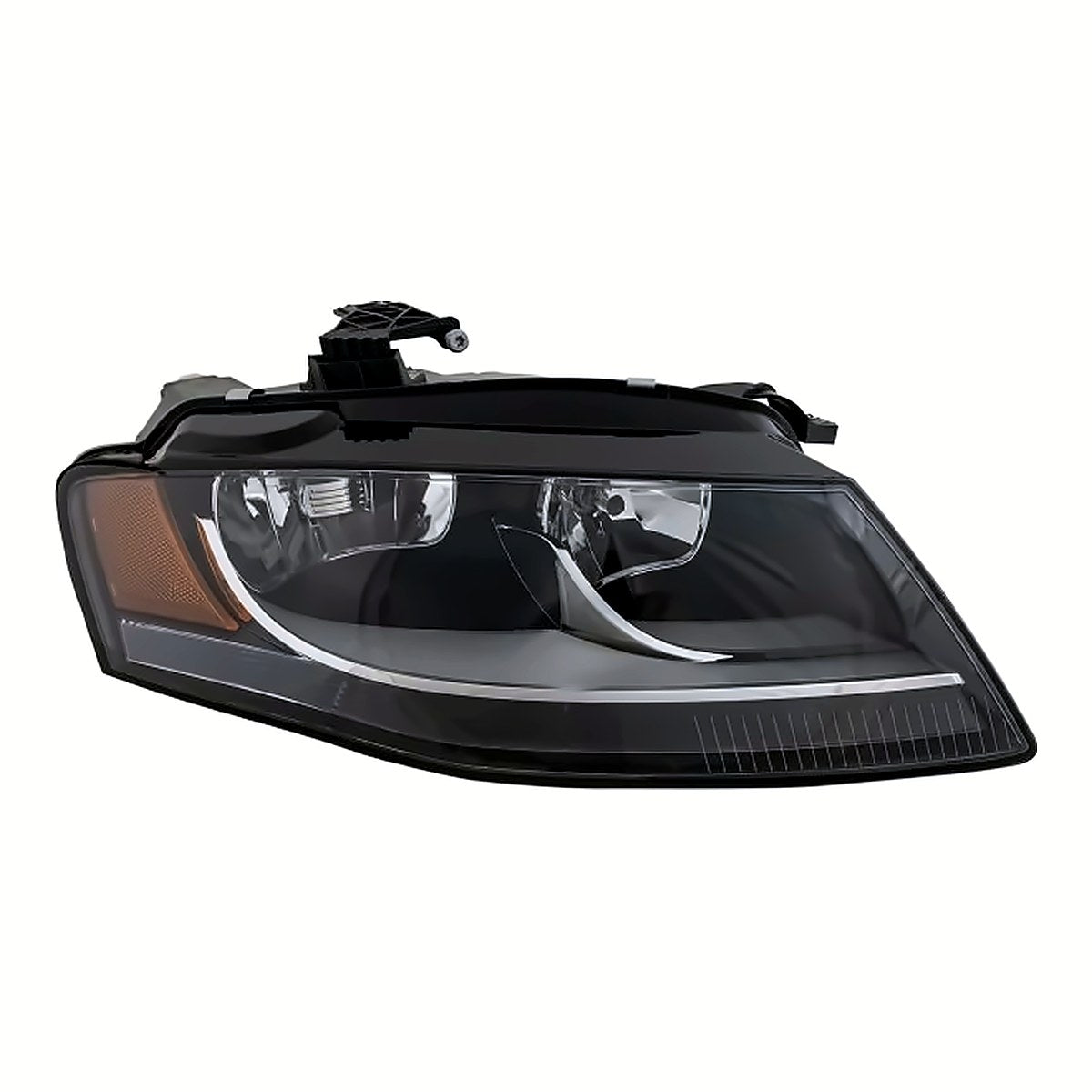 2009-2012 Audi A4 Passenger Side Head Lamp, au2503149. Front view.