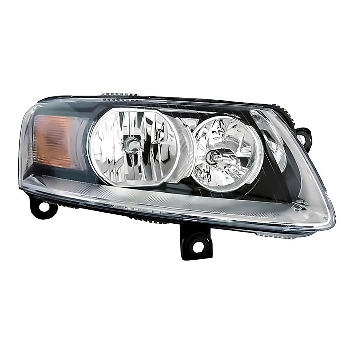 2009-2011 Audi A6 Passenger Side Head Lamp, au2503162. Front view.