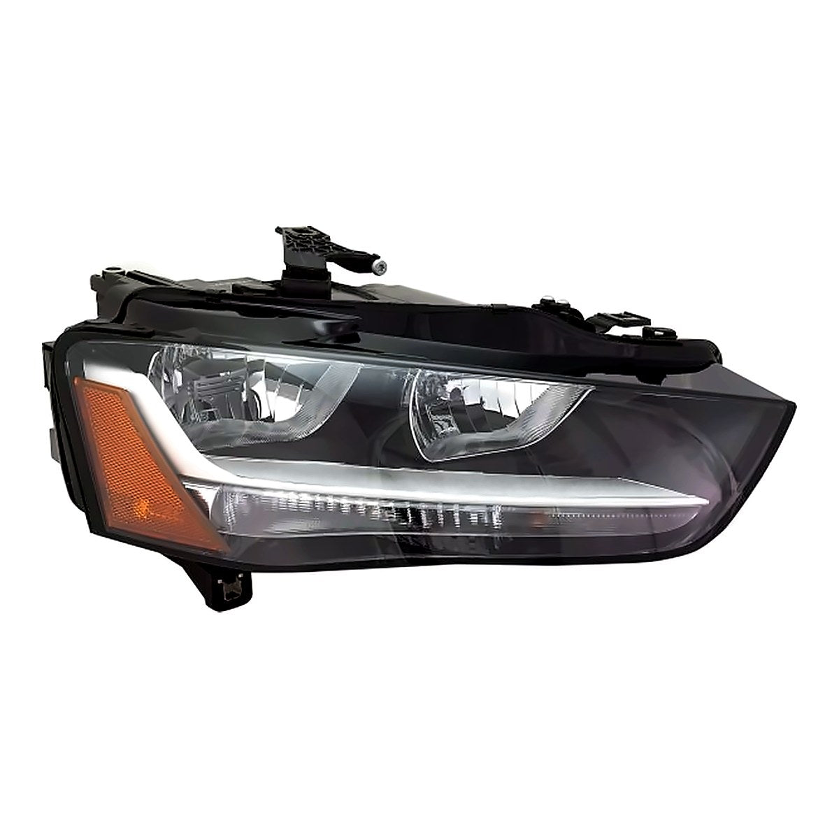 2012-2014 Audi A4 Front Passenger Side Head Lamp, au2503175. Front view.