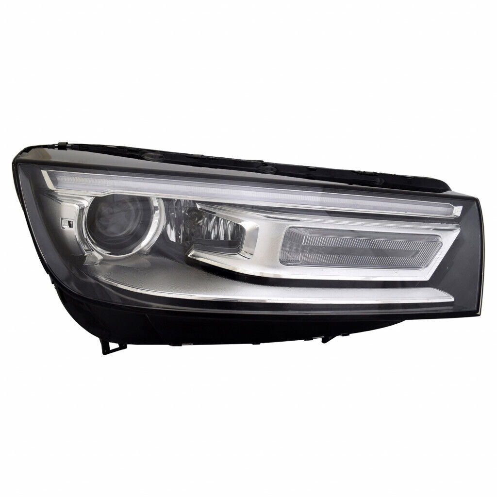 2018-2020 Audi Q5 Head Lamp Passenger Side Hid Without Logo , AU2503206. Replacement part ready for install.