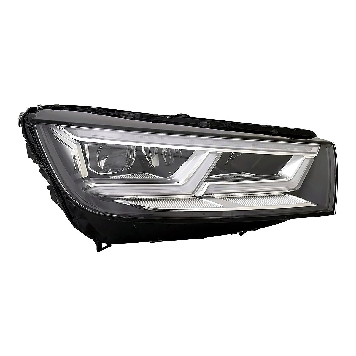 2018-2020 Audi Q5 Passenger Side Head Lamp, au2503208. Front view.