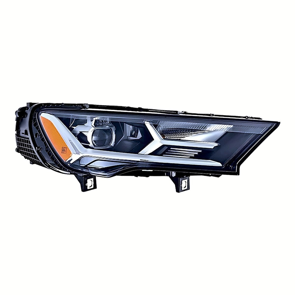 2020-2023 Audi Q7 Passenger Side Head Lamp, au2503228. Front view.