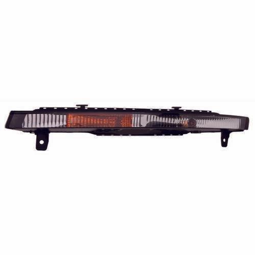2010-2014 Audi Q7 Signal Lamp Front Driver Side Without Led , AU2530104. Installed view for reference.