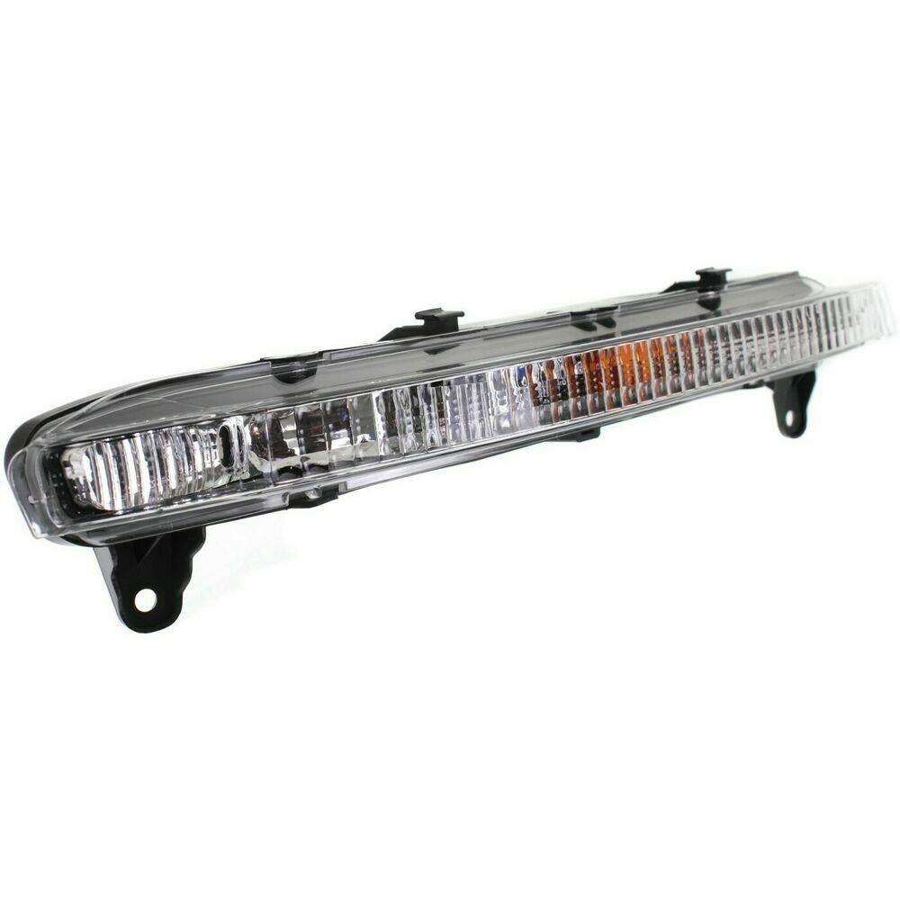 2007-2009 Audi Q7 Signal Lamp Front Passenger Side Without Led , AU2531103. Side view of the replacement part.