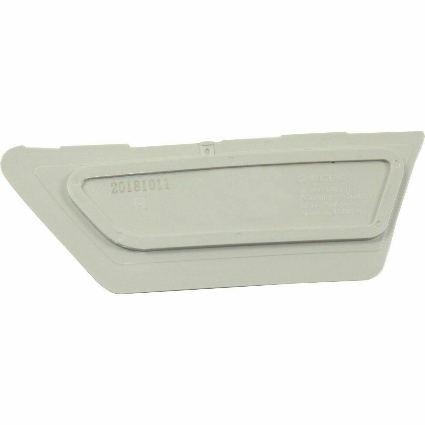 2017-2019 Audi A4 Side Marker Lamp Front Passenger Side , AU2555102. OEM-style replacement.