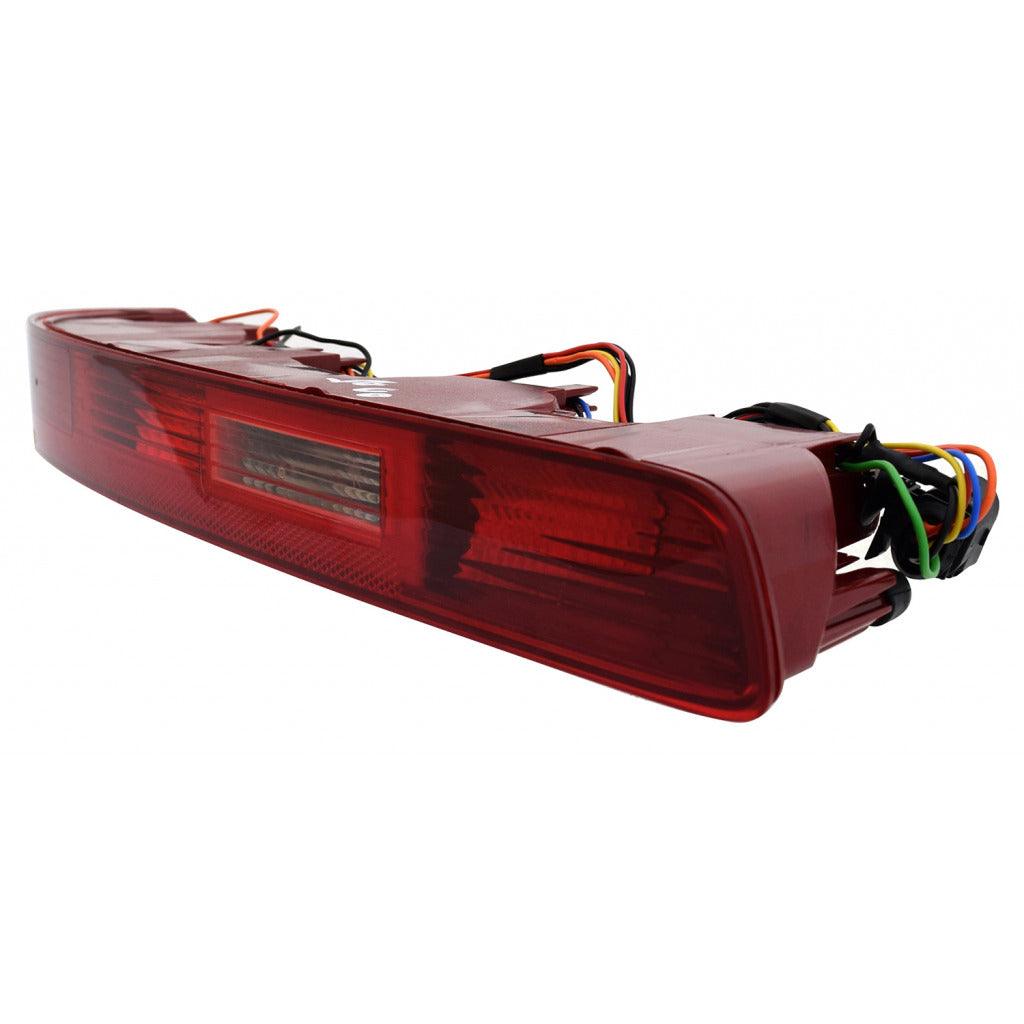 2007-2015 Audi Q7 Tail Lamp Driver Side Lower Mounted On Bumper , AU2804103. OEM-quality exterior component.