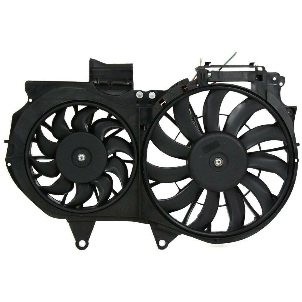 2003-2006 Audi A4 Cabrio Radiator Fan Assy , AU3115107. Replacement part ready for install.